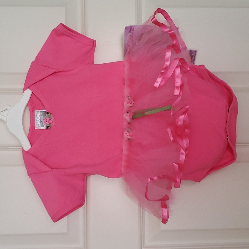 Baby Ballerina Tutu Set | Bodysuit & Tulle Tutu Set